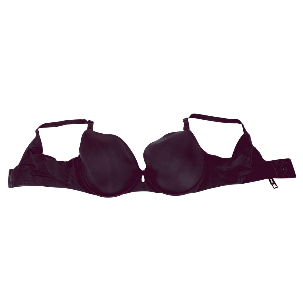 Torrid 38DD Perfect Tshirt Bra‎ Black Womens Back Hook Closure Underwire - Picture 3 of 11